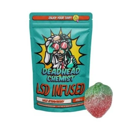 LSD Edible 100ug Wild Strawberry Gummy for sale
